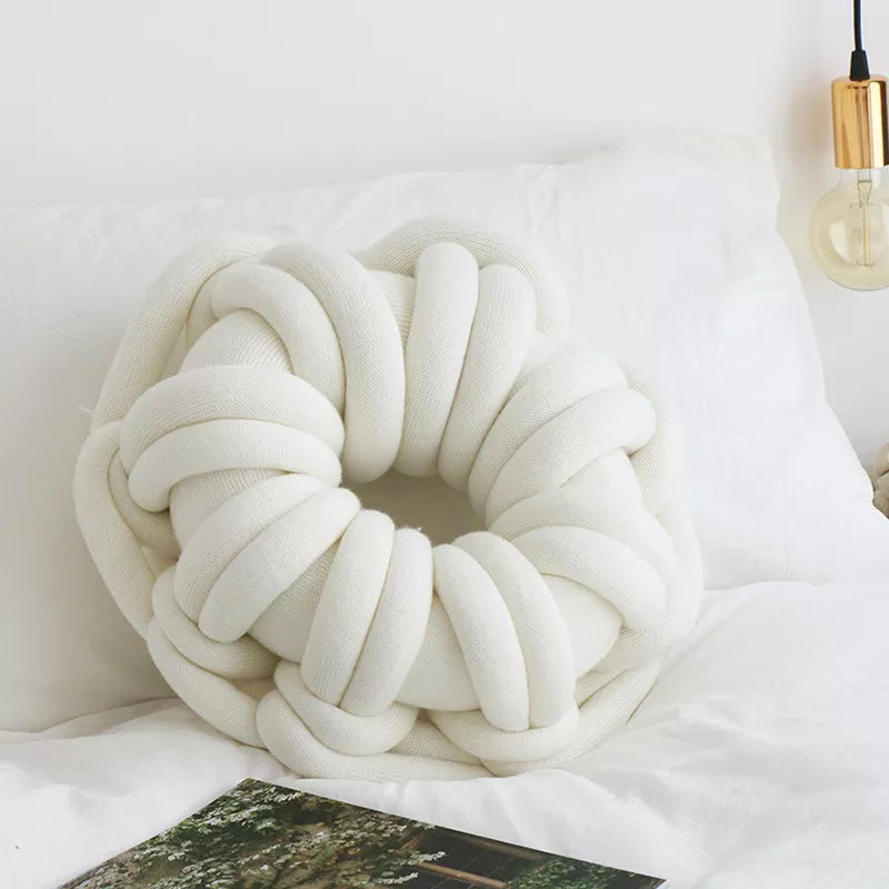 Coussin Rond Fil Épais
