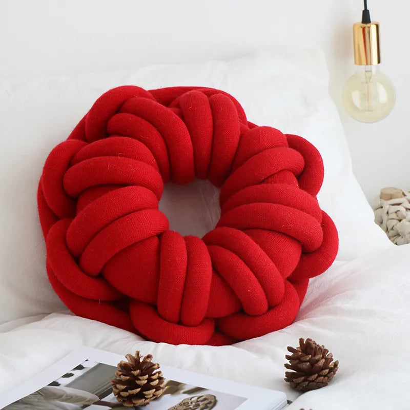 Coussin Rond Fil Épais