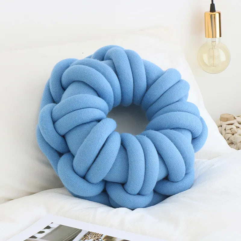 Coussin Rond Fil Épais