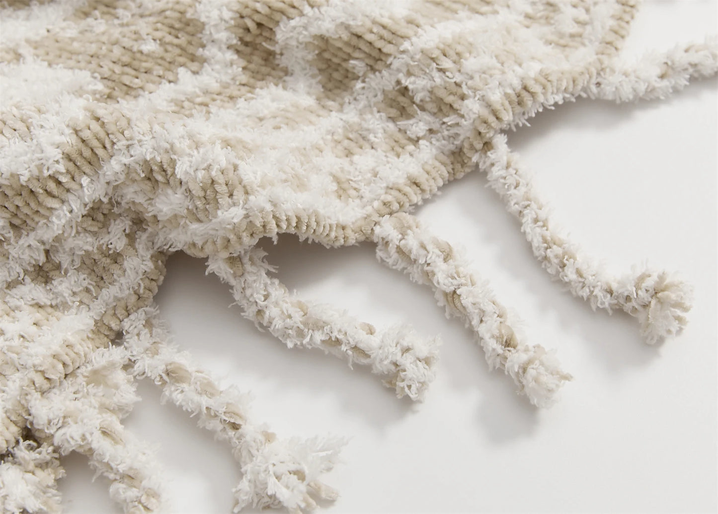 Couverture Noël en Tricot