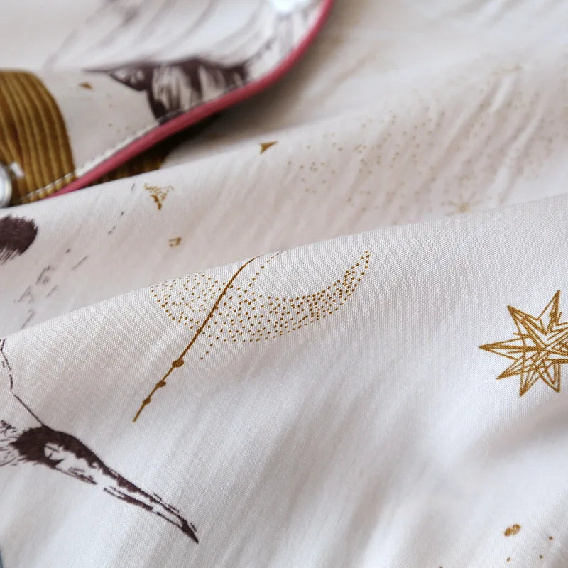 Pyjama en Viscose Ciel Étoilé