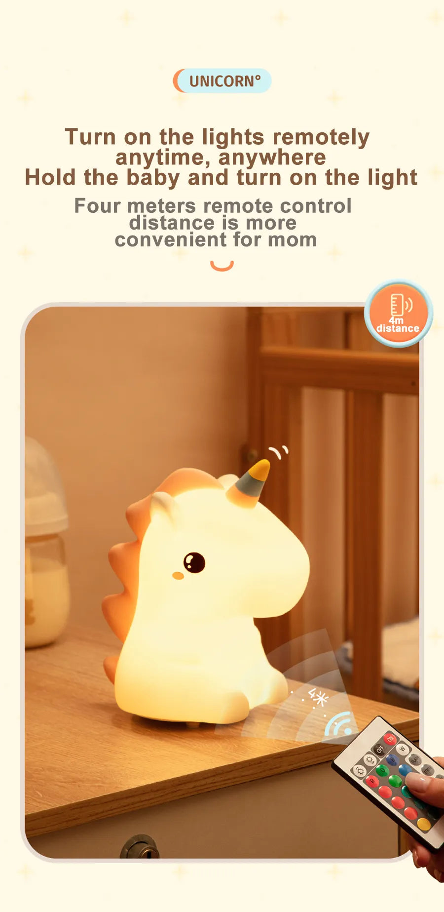 Veilleuse Licorne