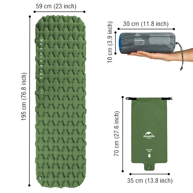 Matelas 1 Personne Gonflable