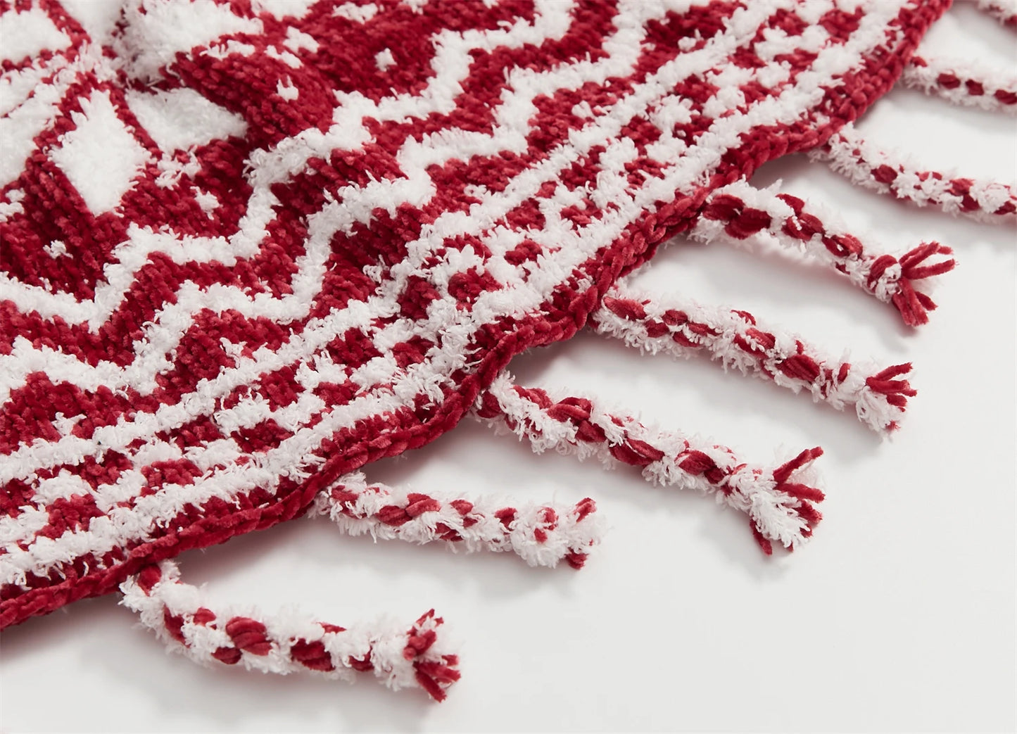 Couverture Noël en Tricot