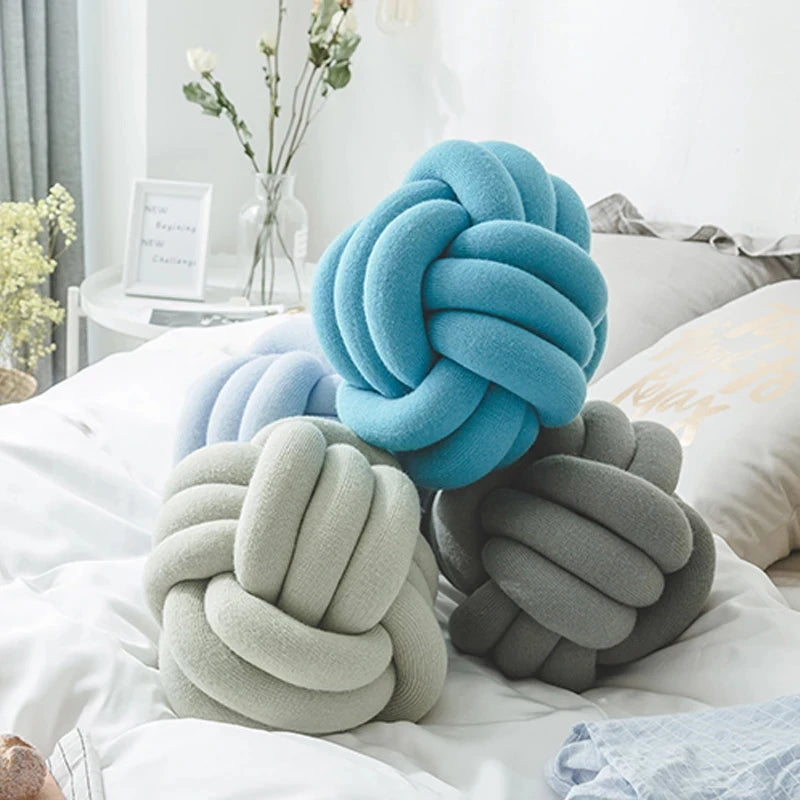 Coussin Rond Fil Épais