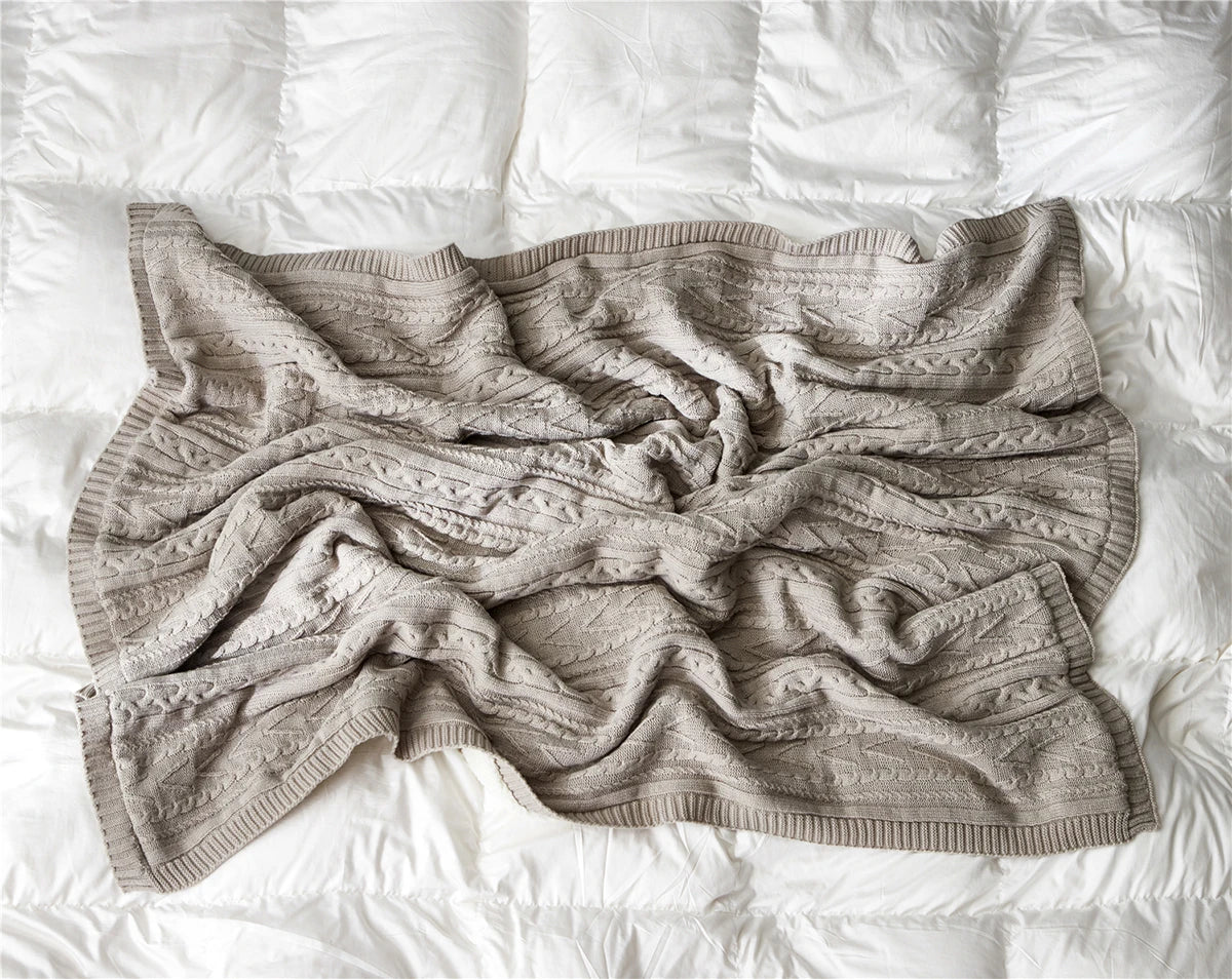 Couverture Chaude Style Nordique