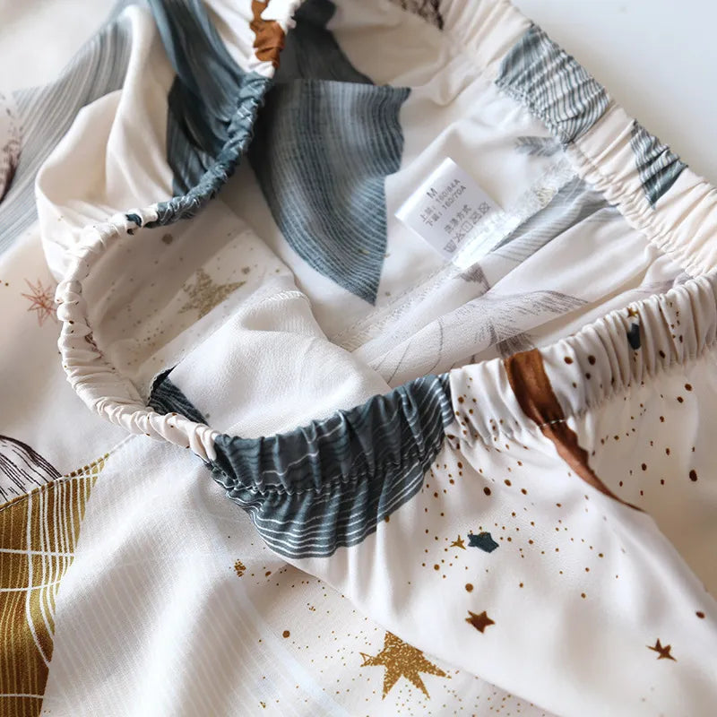 Pyjama en Viscose Ciel Étoilé
