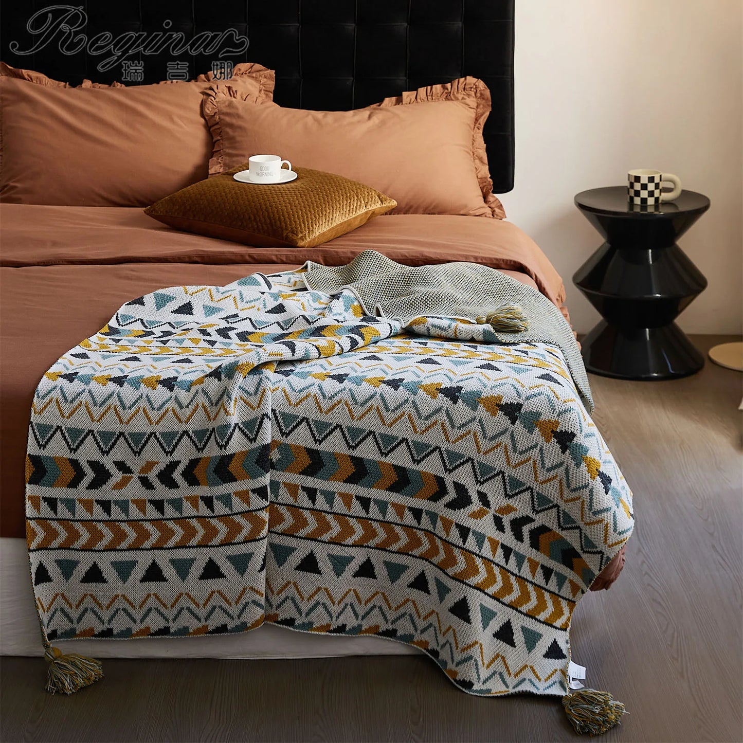 Couverture à Motif Boho