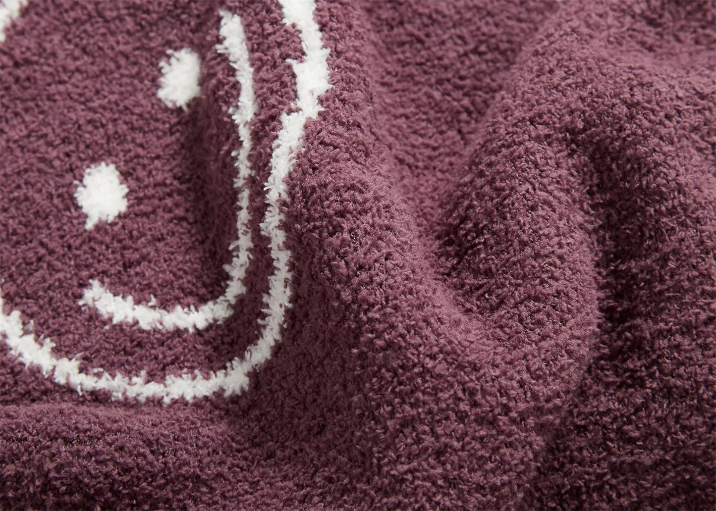 Couverture Douce Smiley