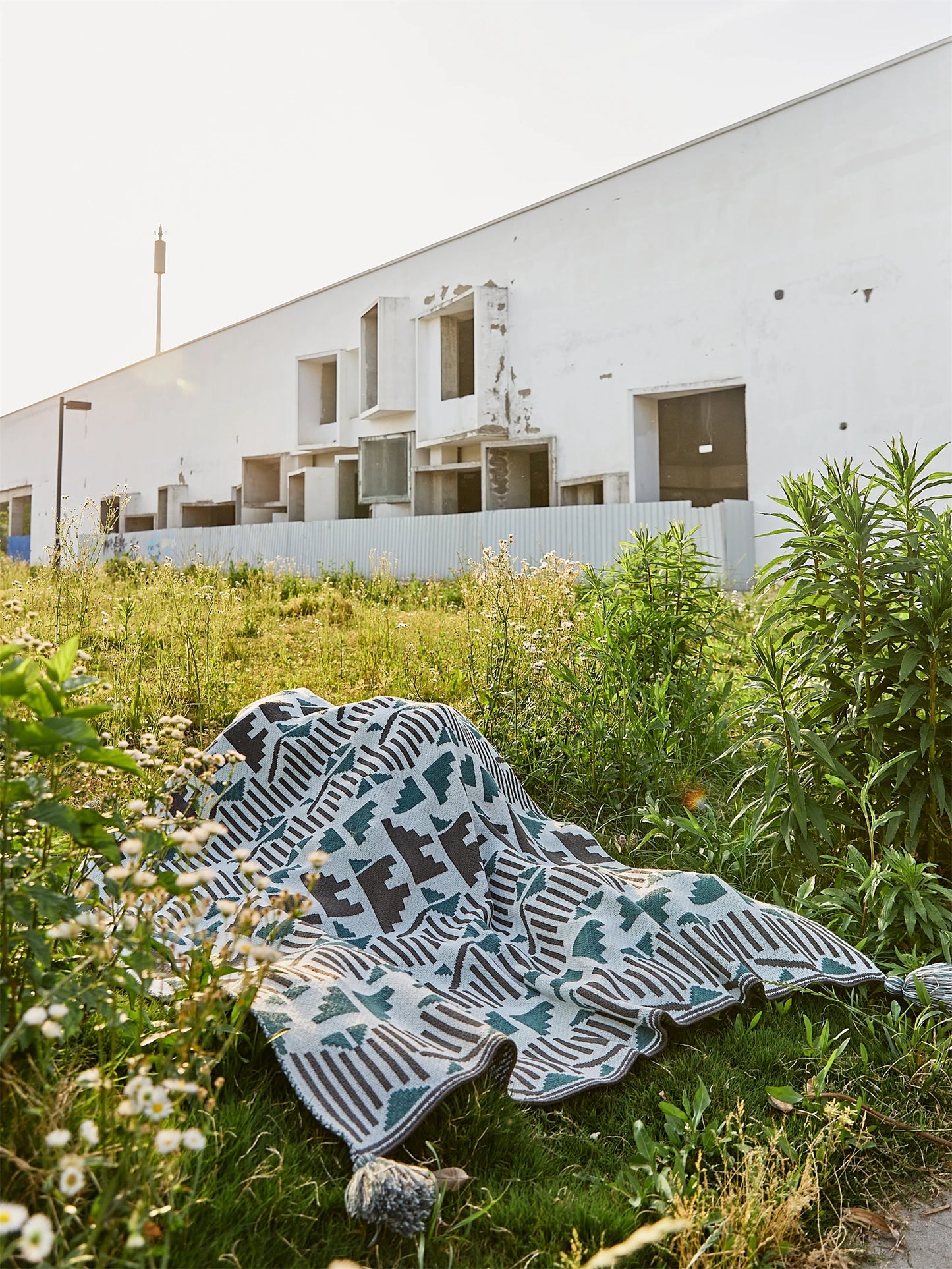Couverture Géométrique Boho