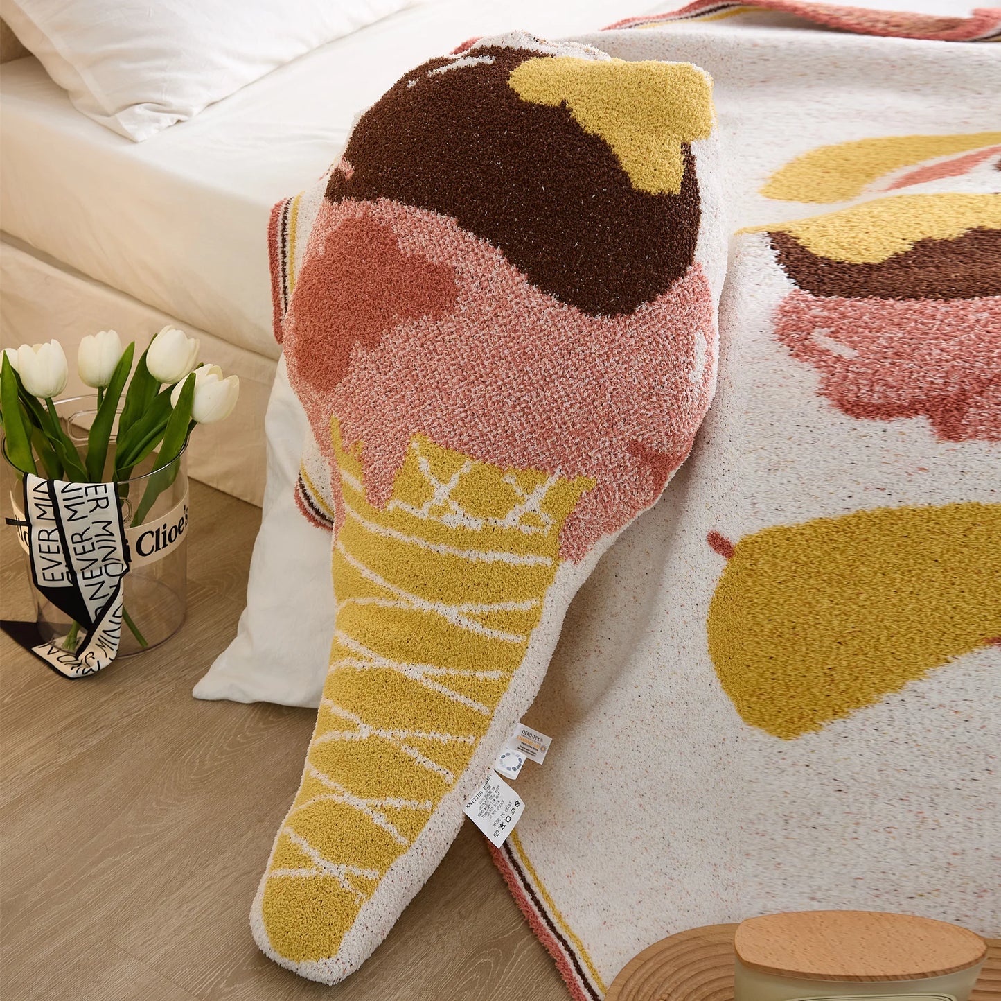 Coussin Design Glace