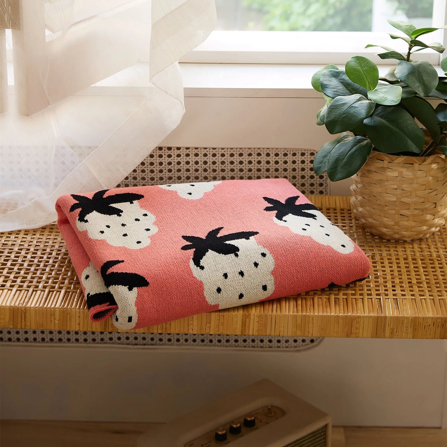 Couverture Design à Motif Raisin