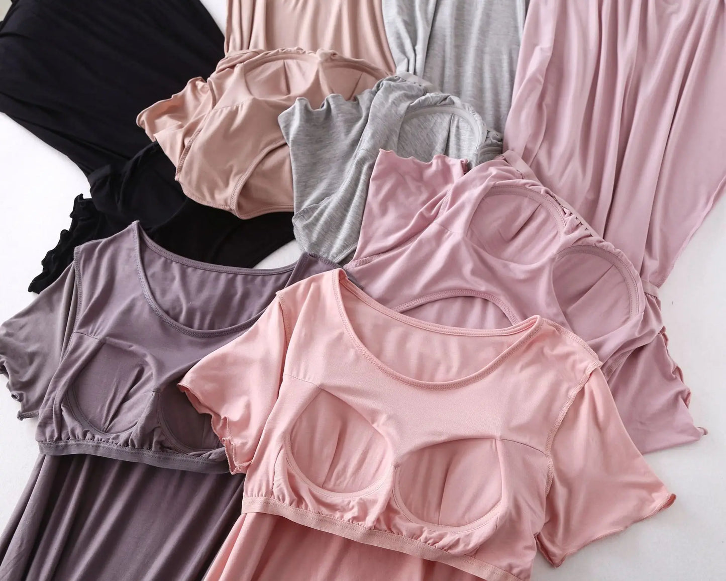 Robe de nuit Coussinets Poitrine