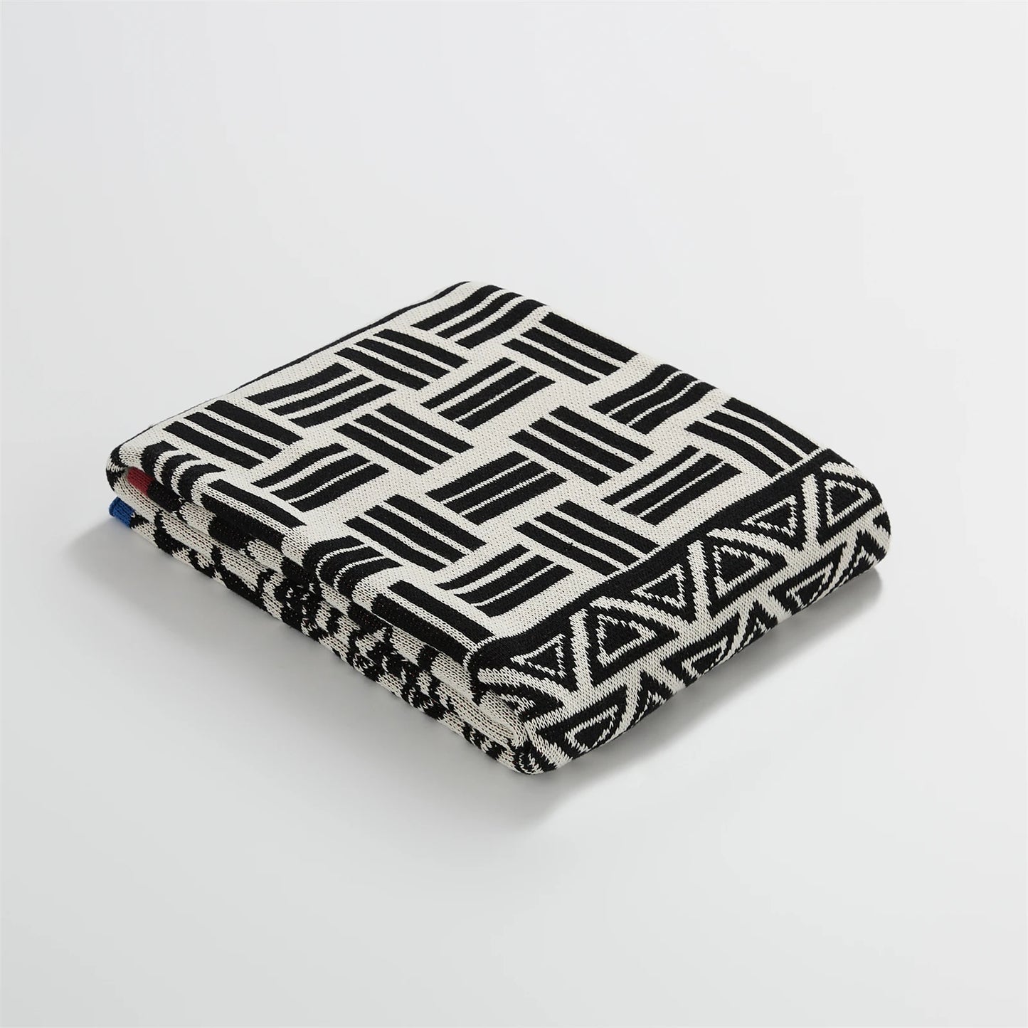 Couverture Motif Géométrique