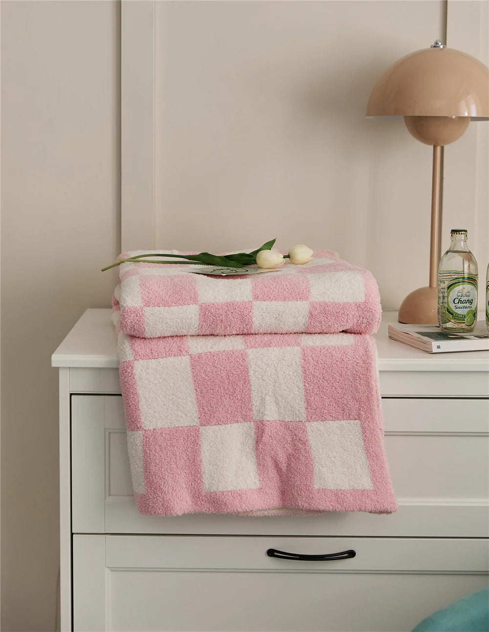 Couverture à Carreaux en Damier