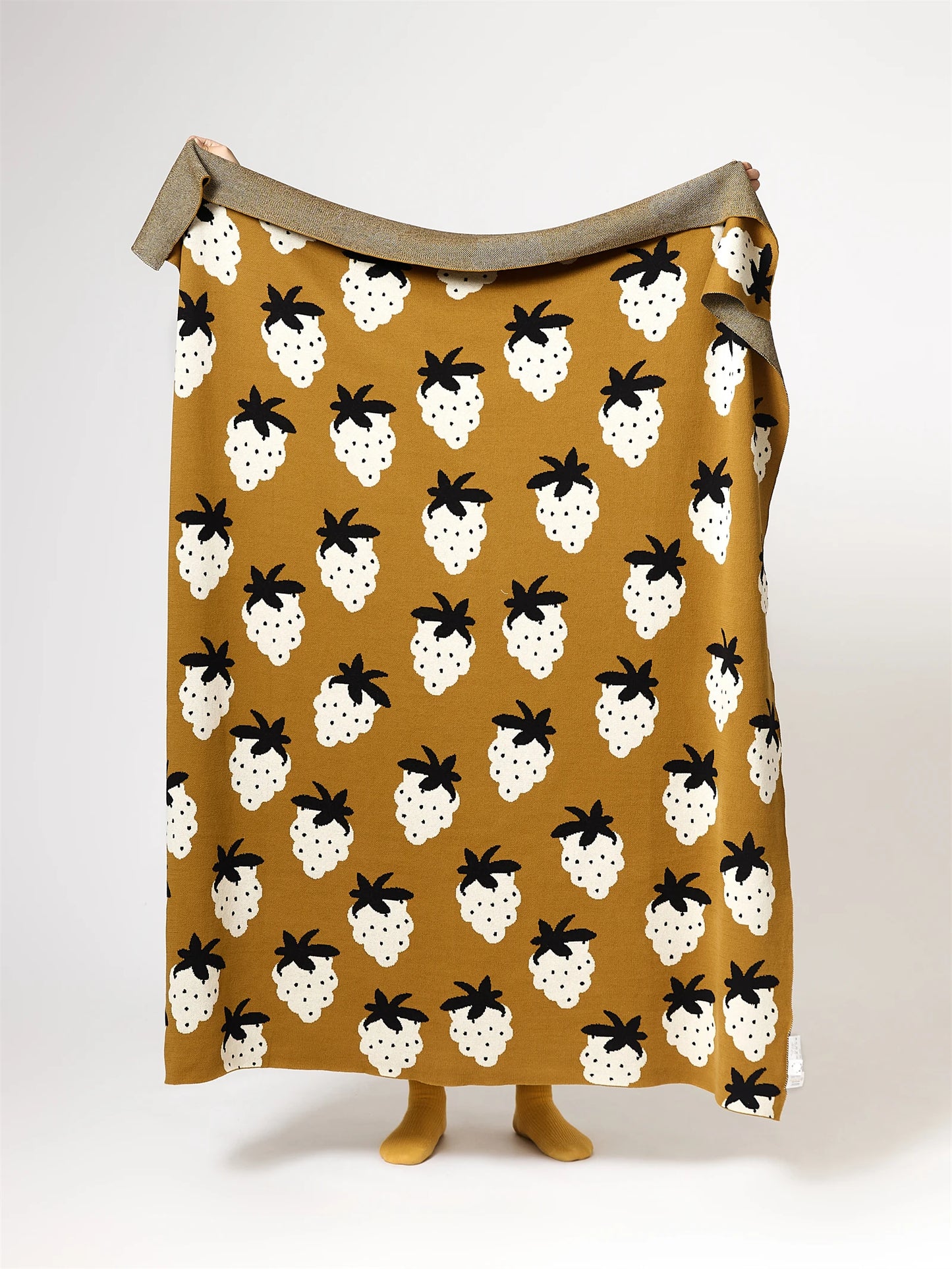 Couverture Design à Motif Raisin