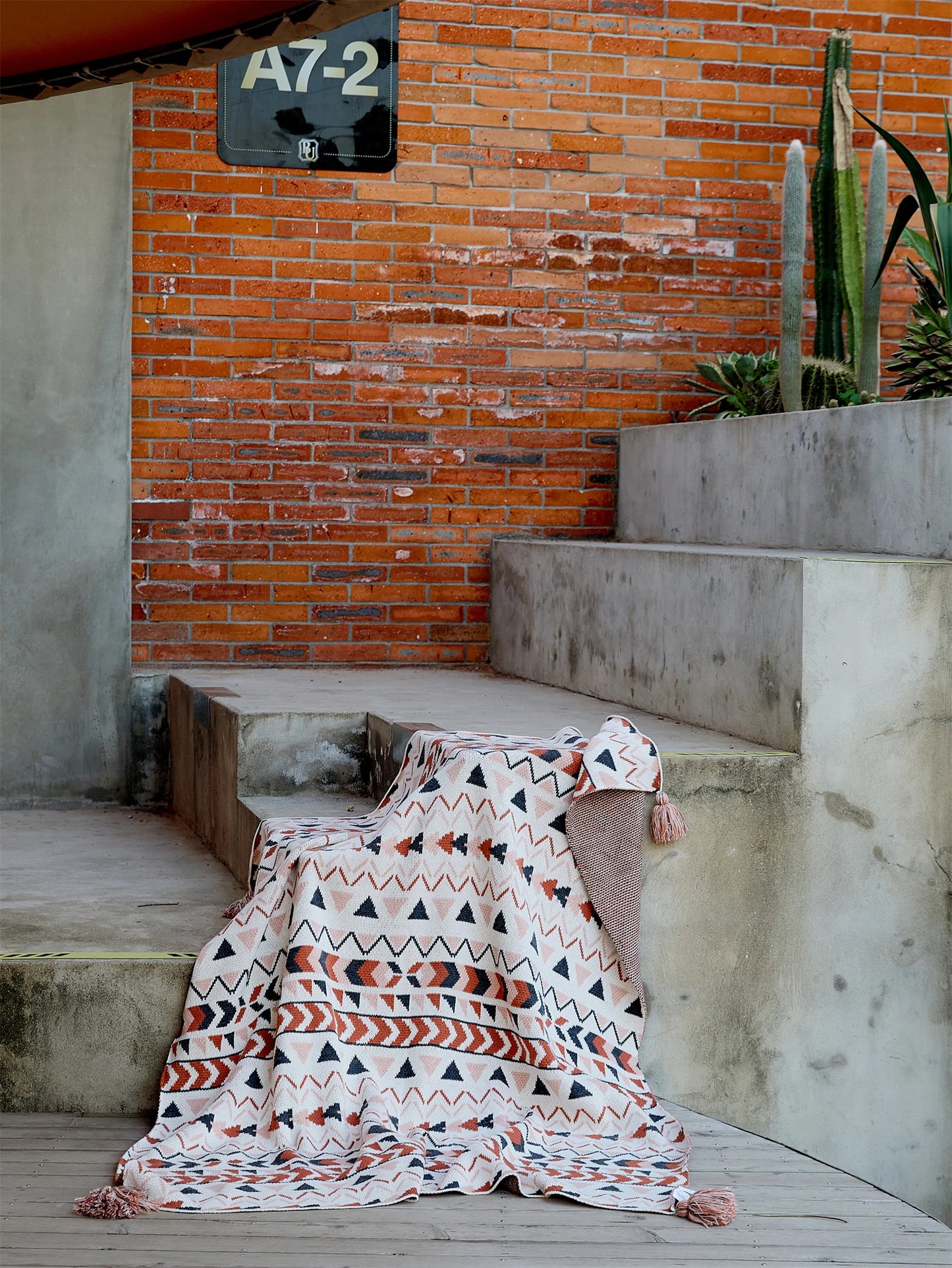 Couverture à Motif Boho