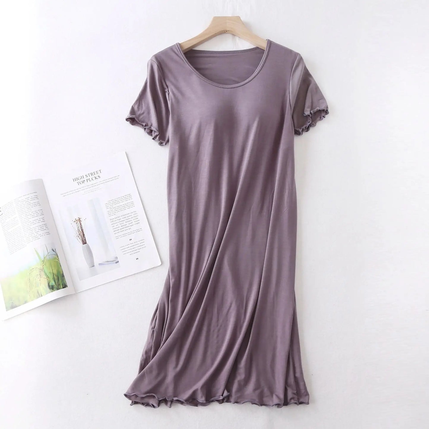 Robe de nuit Coussinets Poitrine