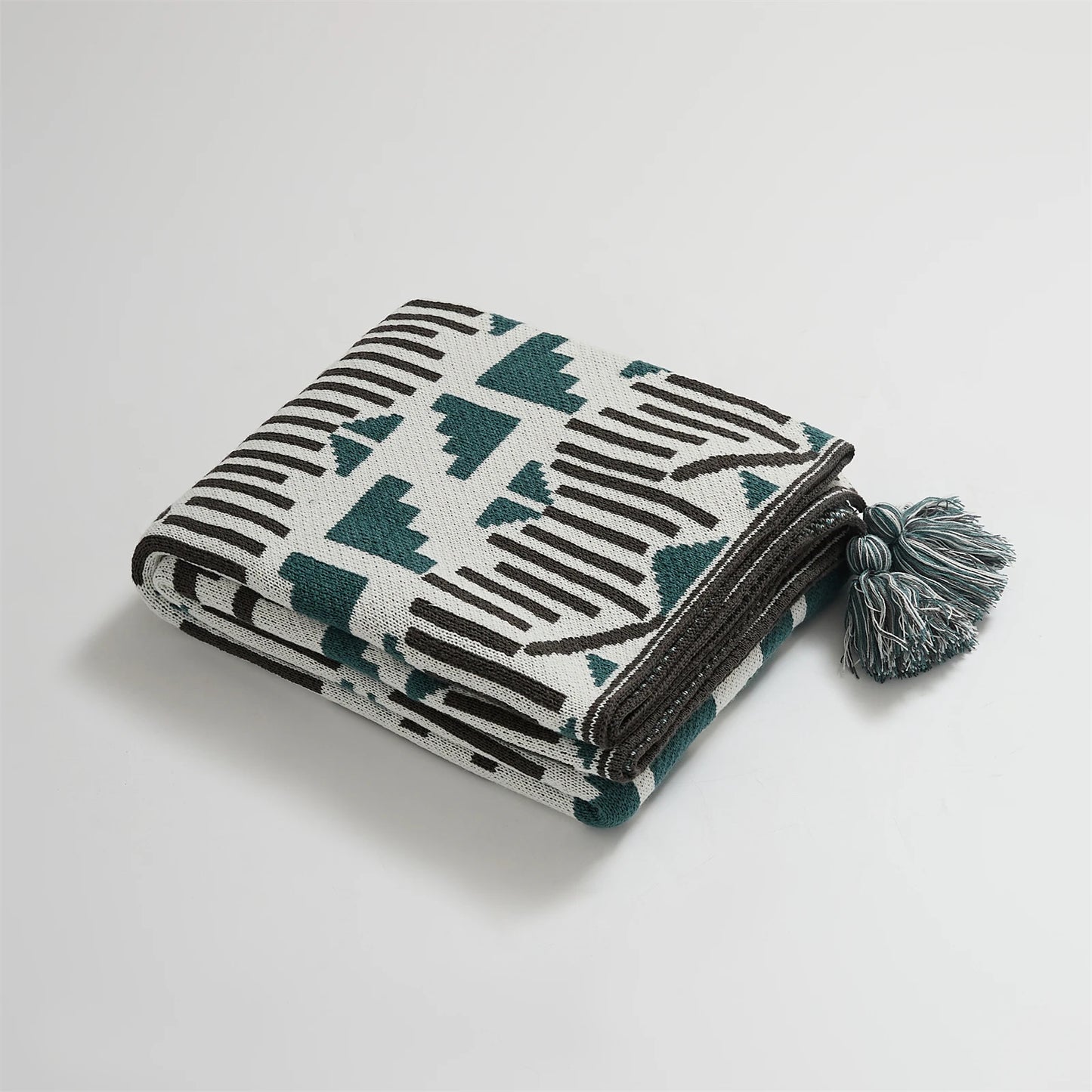 Couverture Géométrique Boho