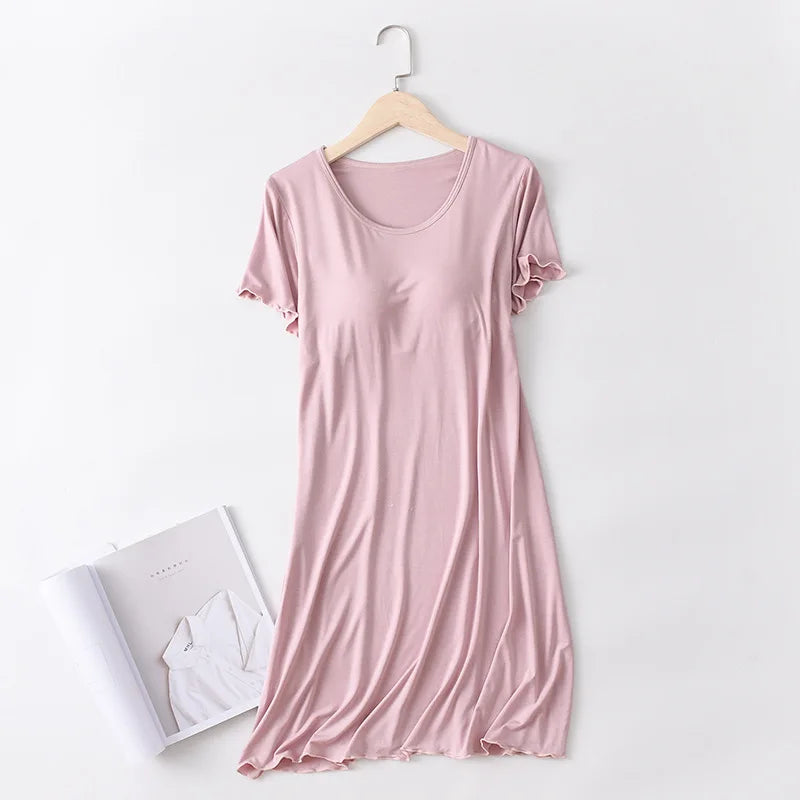 Robe de nuit Coussinets Poitrine