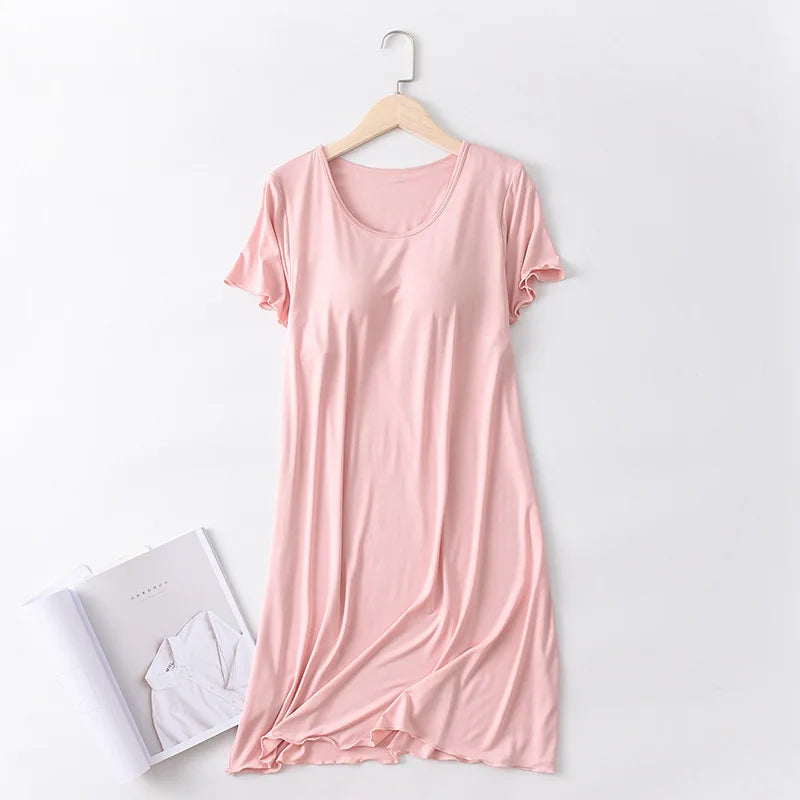 Robe de nuit Coussinets Poitrine