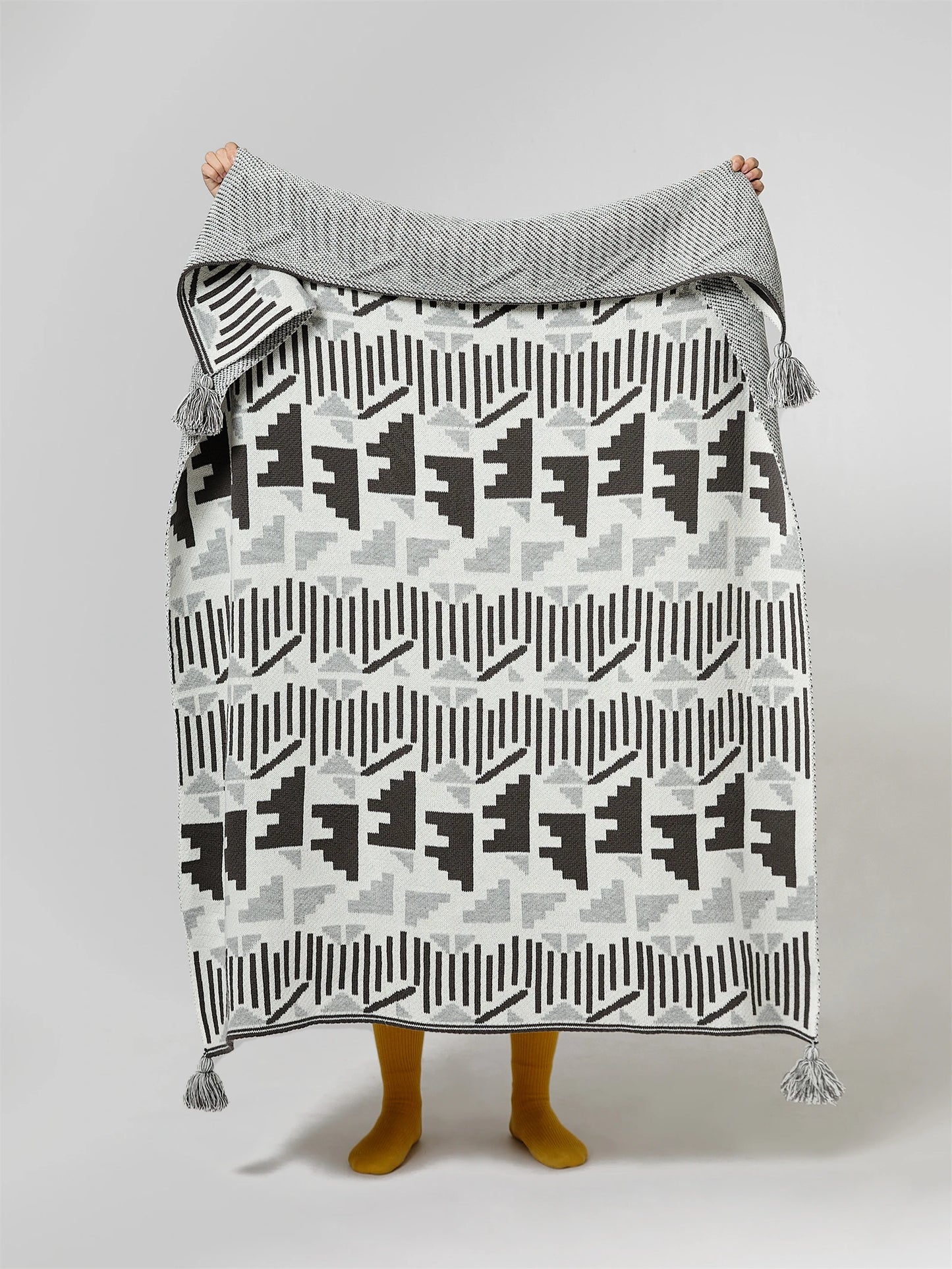 Couverture Géométrique Boho