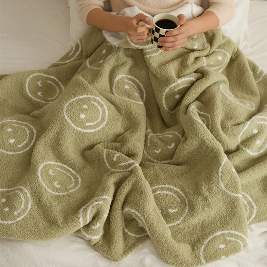 Couverture Douce Smiley
