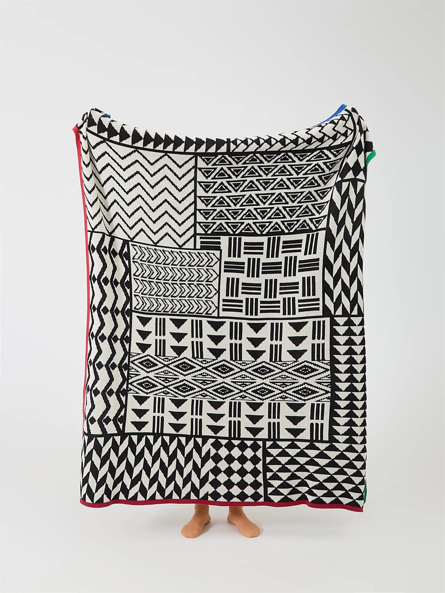 Couverture Motif Géométrique