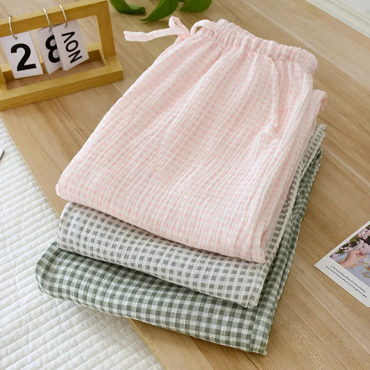 Pantalon Pyjama Carreaux Femme