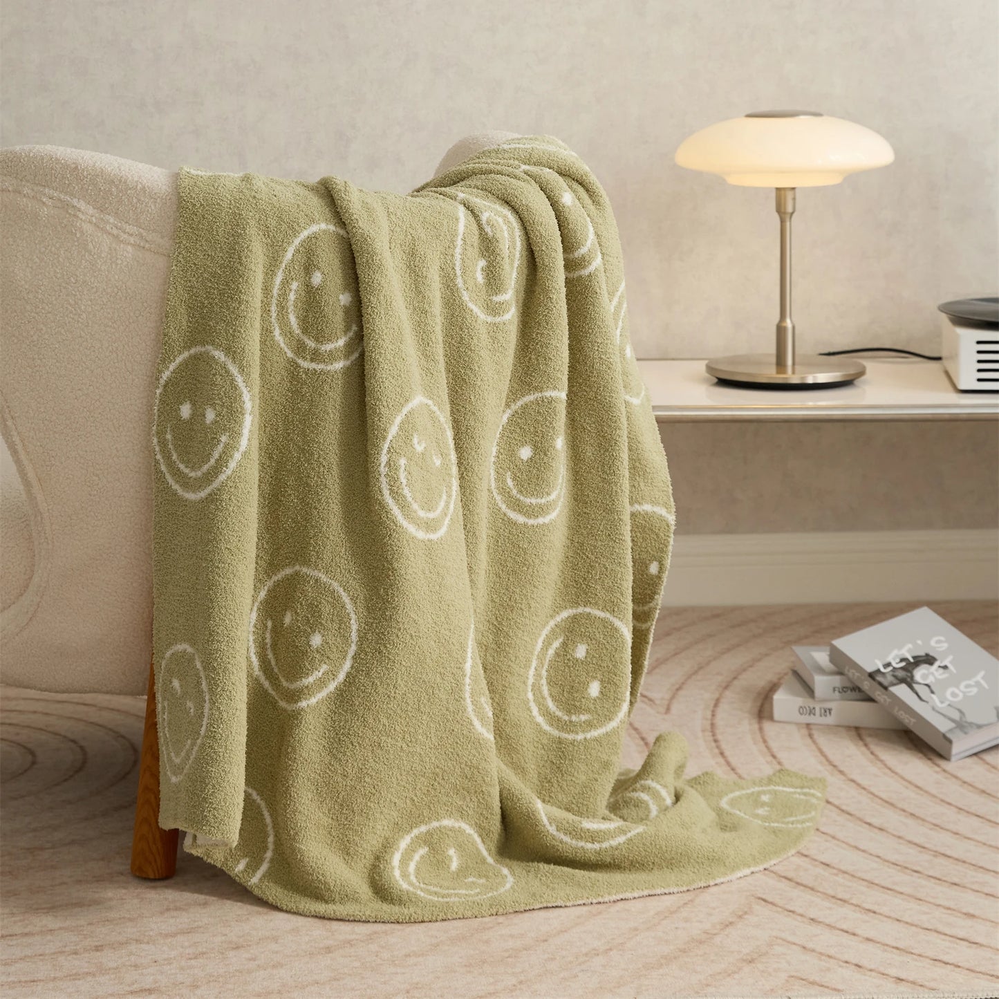 Couverture Douce Smiley