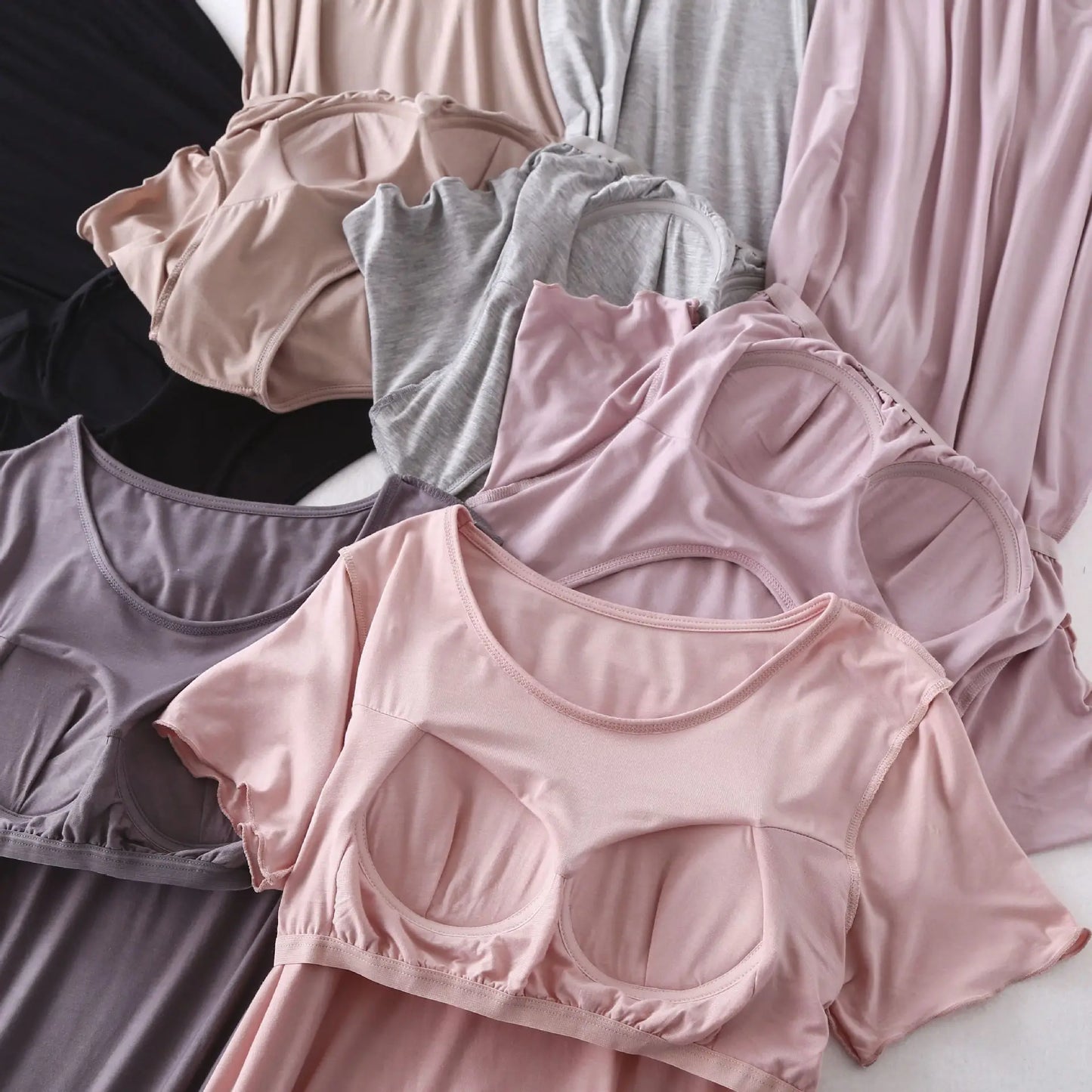 Robe de nuit Coussinets Poitrine