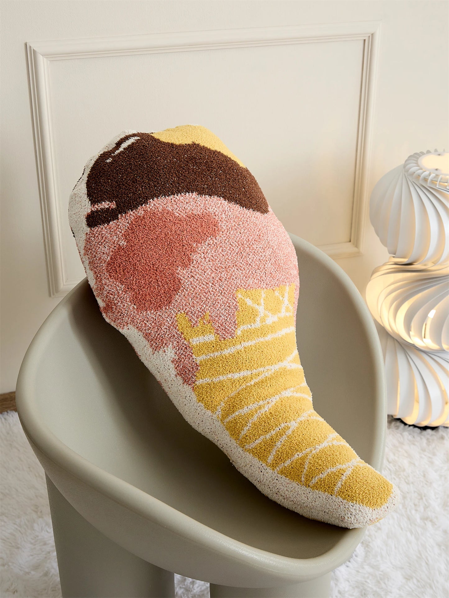 Coussin Design Glace