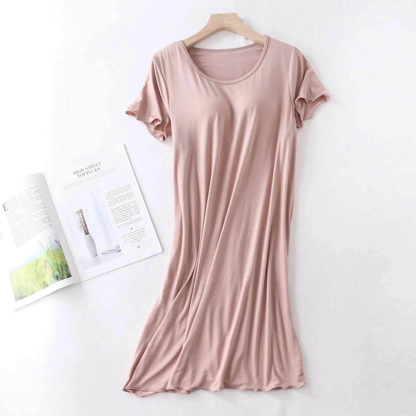 Robe de nuit Coussinets Poitrine