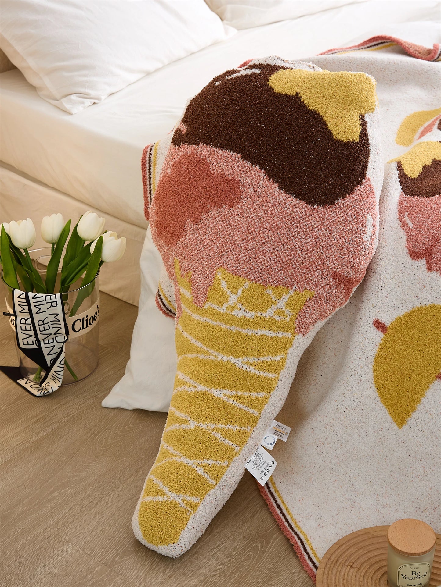 Coussin Design Glace