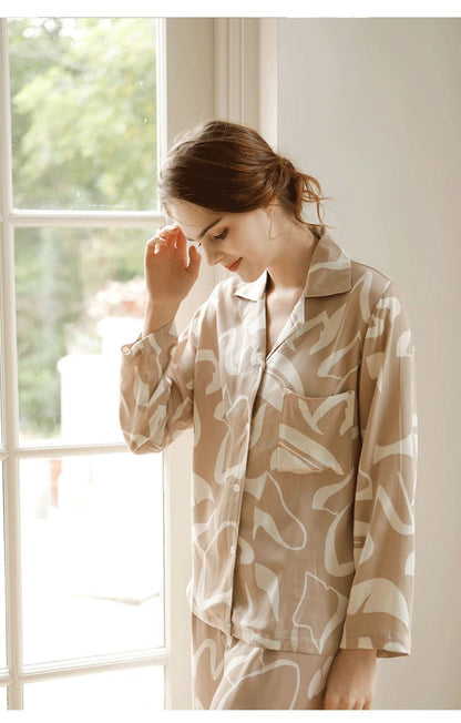 Pyjama Coton Femme Imprimé