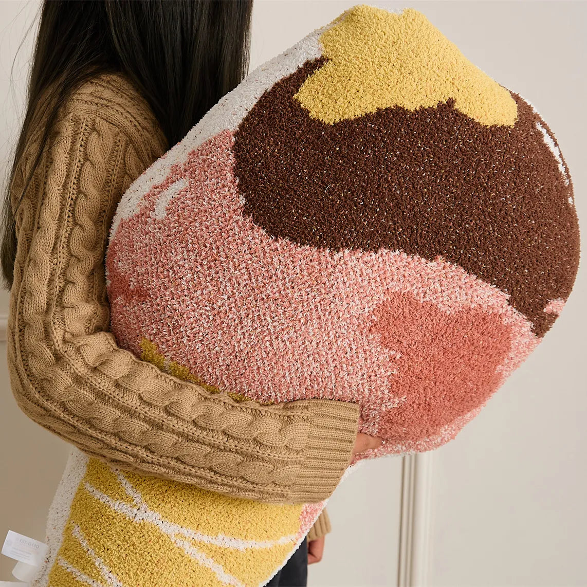 Coussin Design Glace