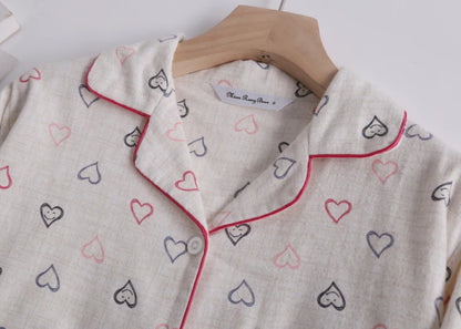 Pyjama Motif Coeur
